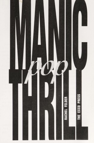 Cover of Manic Pop Thrill