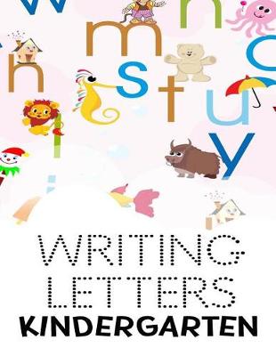 Book cover for Writing Letters Kindergarten