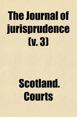 Book cover for The Journal of Jurisprudence Volume 3