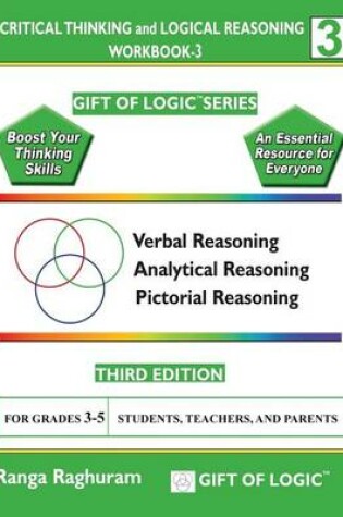 Cover of Critical Thinking and Logical Reasoning Workbook-3