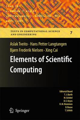 Book cover for Elements of Scientific Computing