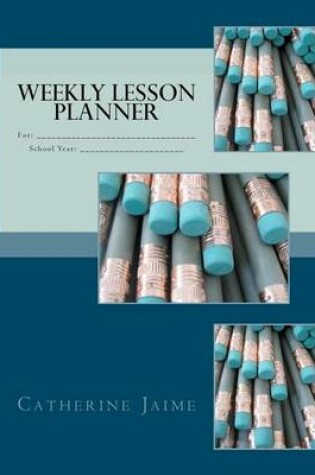 Cover of Weekly Lesson Planner