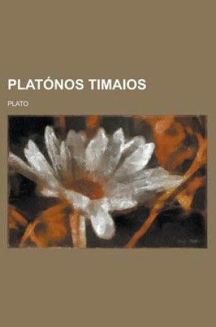 Cover of Platonos Timaios