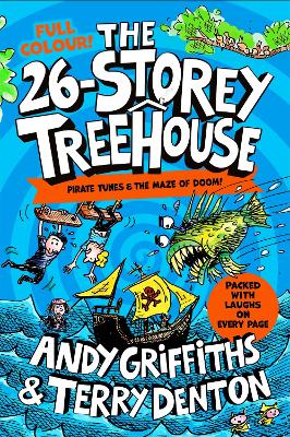 Book cover for The 26-Storey Treehouse: Colour Edition