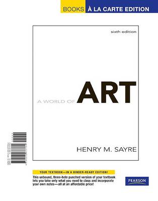 Book cover for World of Art, A, Books a la Carte Edition