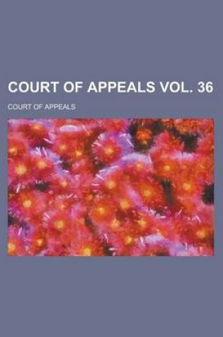 Cover of Court of Appeals Vol. 36