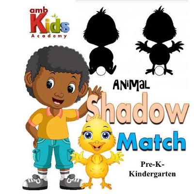 Book cover for ambKids Academy Shadow Match Workbook