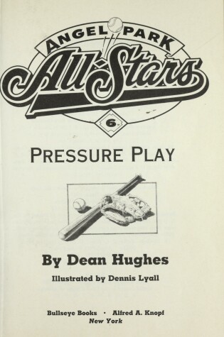 Cover of Pressure Play #6 Angel Park Al