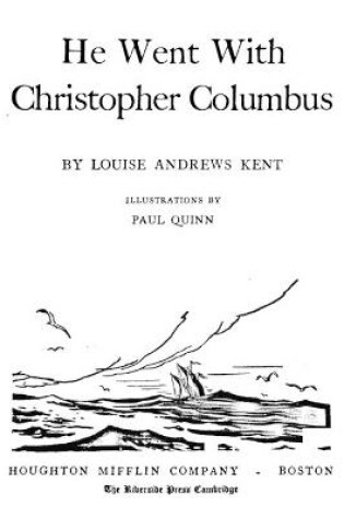 Cover of He Went With Christopher Columbus