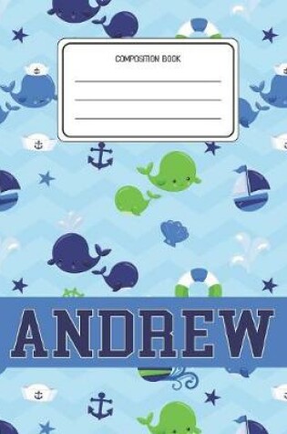 Cover of Composition Book Andrew