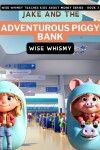 Book cover for Jake and the Adventurous Piggy Bank