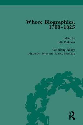 Book cover for Whore Biographies, 1700-1825, Part I
