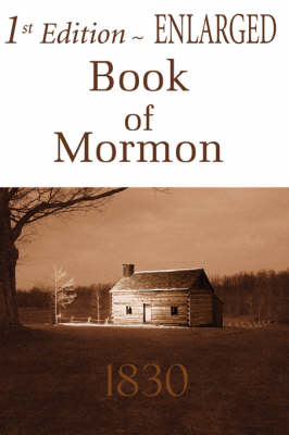 Cover of 1st Edition Enlarged Book of Mormon