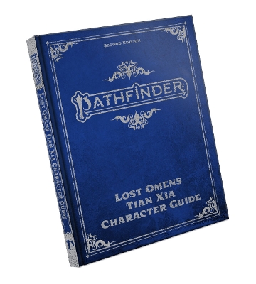 Book cover for Pathfinder Lost Omens Tian Xia Character Guide Special Edition (P2)