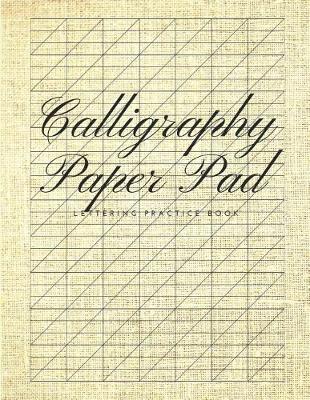 Book cover for Calligraphy Paper Pad Lettering Practice Book