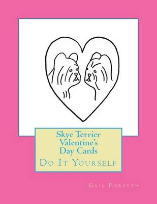 Book cover for Skye Terrier Valentine's Day Cards