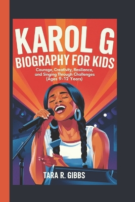 Cover of Karol G Biography for Kids.