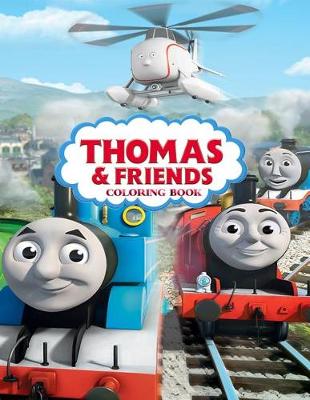 Book cover for Thomas and Friends Coloring Book