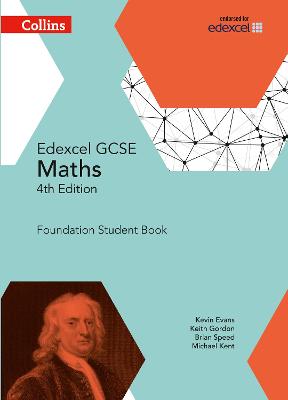 Book cover for GCSE Maths Edexcel Foundation Student Book