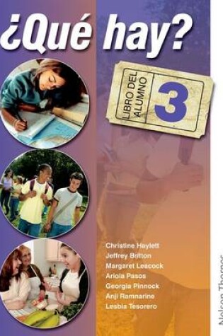 Cover of ?Que Hay? Libro del Alumno 3