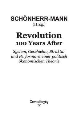 Book cover for Revolution 100 Years After