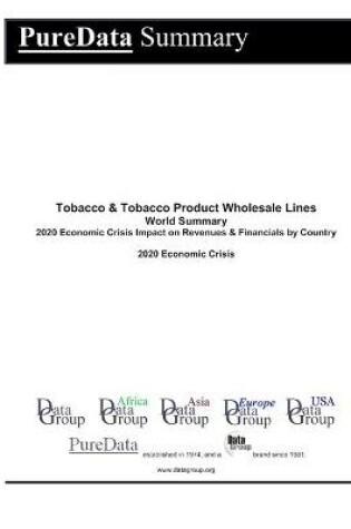 Cover of Tobacco & Tobacco Product Wholesale Lines World Summary