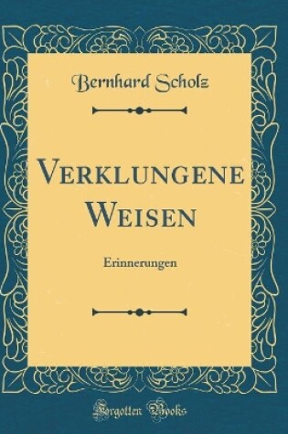 Cover of Verklungene Weisen