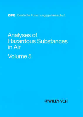 Cover of Analyses of Hazardous Substances in Air