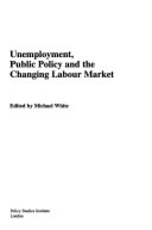 Cover of Umemployment and Public Policy in a Changing Labour Market