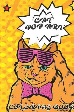 Cover of Cat Pop Art Coloring Book