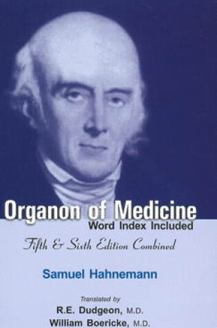 Cover of Organon of Medicine