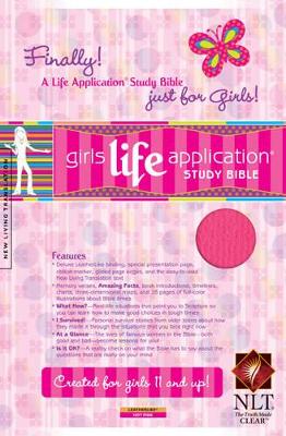 Book cover for Kid's Life Application Bible for Girls-Nlt