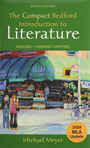 Book cover for Compact Bedford Introduction to Literature 8e with 2009 MLA Update & I-Cite