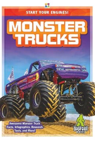 Cover of Start Your Engines!: Monster Trucks