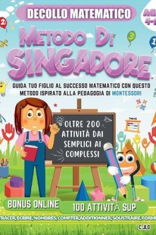 Cover of Decollo Matematico Metodo Di Singapore 4-5 Anni