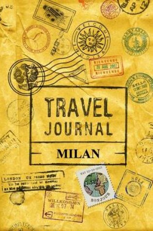 Cover of Travel Journal Milan