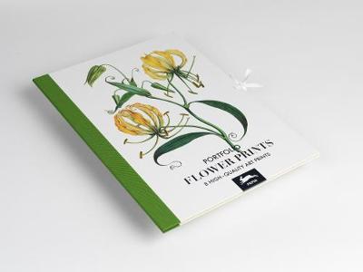 Book cover for Flower Prints: Art Portfolio