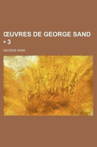 Cover of Uvres de George Sand (3)