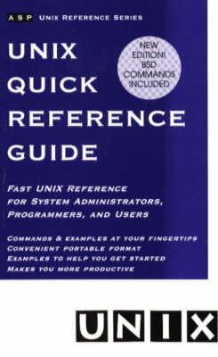 Book cover for The Unix Quick Reference Guide