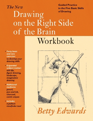 Book cover for Drawing on the Right Side of the Brain Workbook