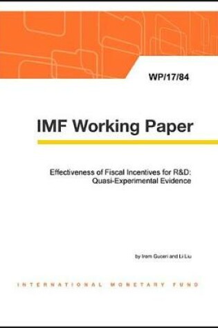 Cover of Effectiveness of Fiscal Incentives for R&d