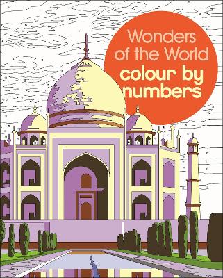 Book cover for Wonders of the World Colour by Numbers