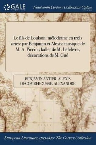Cover of Le Fils de Louison