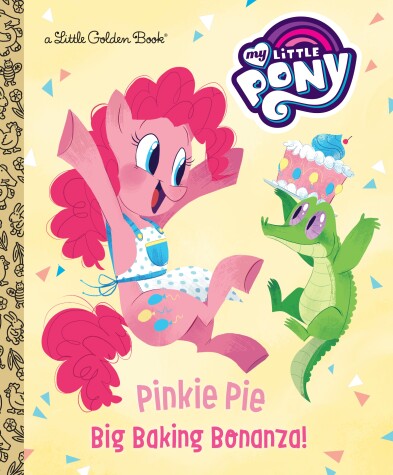 Book cover for Pinkie Pie: Big Baking Bonanza! (My Little Pony)