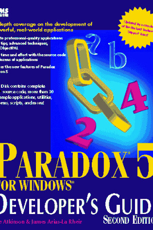 Cover of PARADOX 5 for Windows Developer's Guide