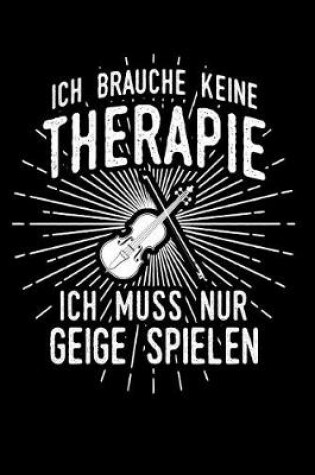 Cover of Therapie? Geige!