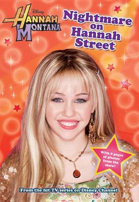 Book cover for Hannah Montana Nightmare on Hannah Street