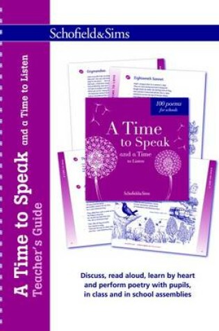 Cover of A Time to Speak and a Time to Listen Teacher's Guide