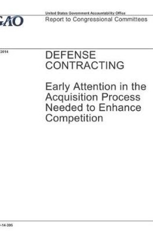 Cover of Defense Contracting