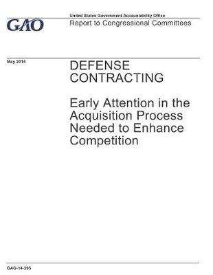 Book cover for Defense Contracting